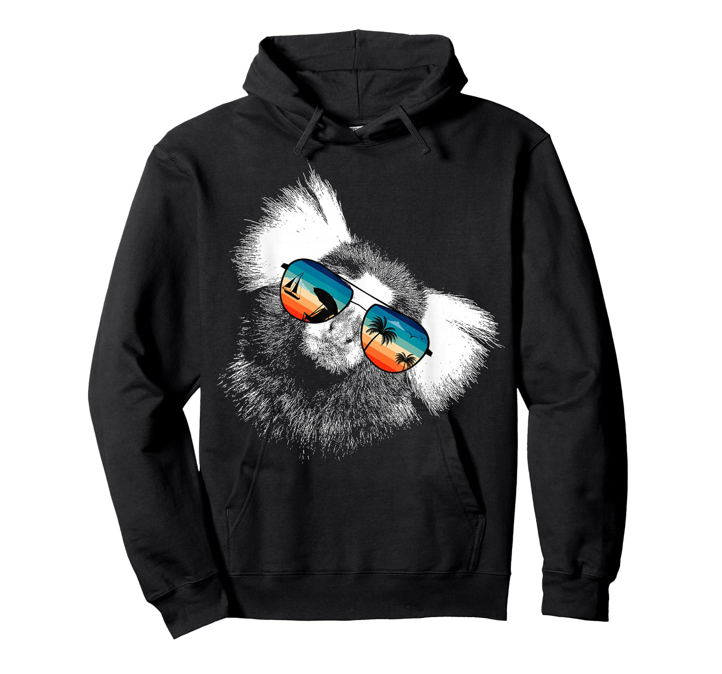 MARMOSET Shirts With Glasses Sunglasses Retro Style T-Shirt