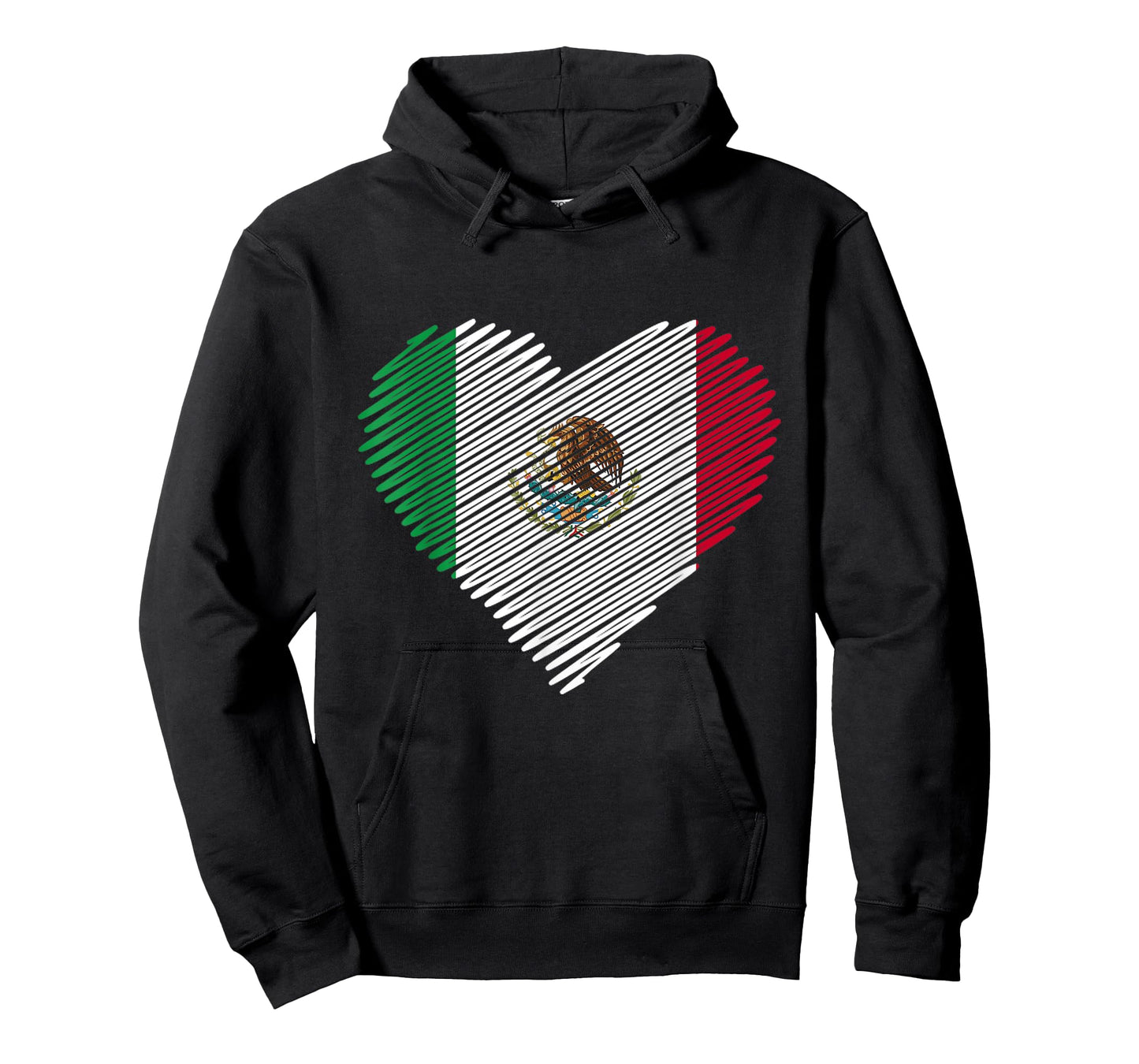 Mexican Flag Heart Gift Mexico T-Shirt