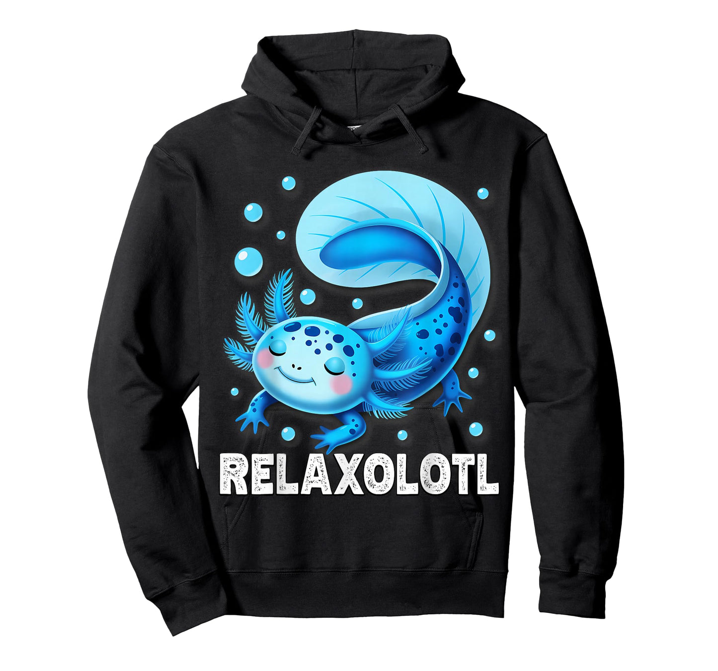 Relaxolotl Cute Sleeping Axolotl Funny Lazy Animal T-Shirt