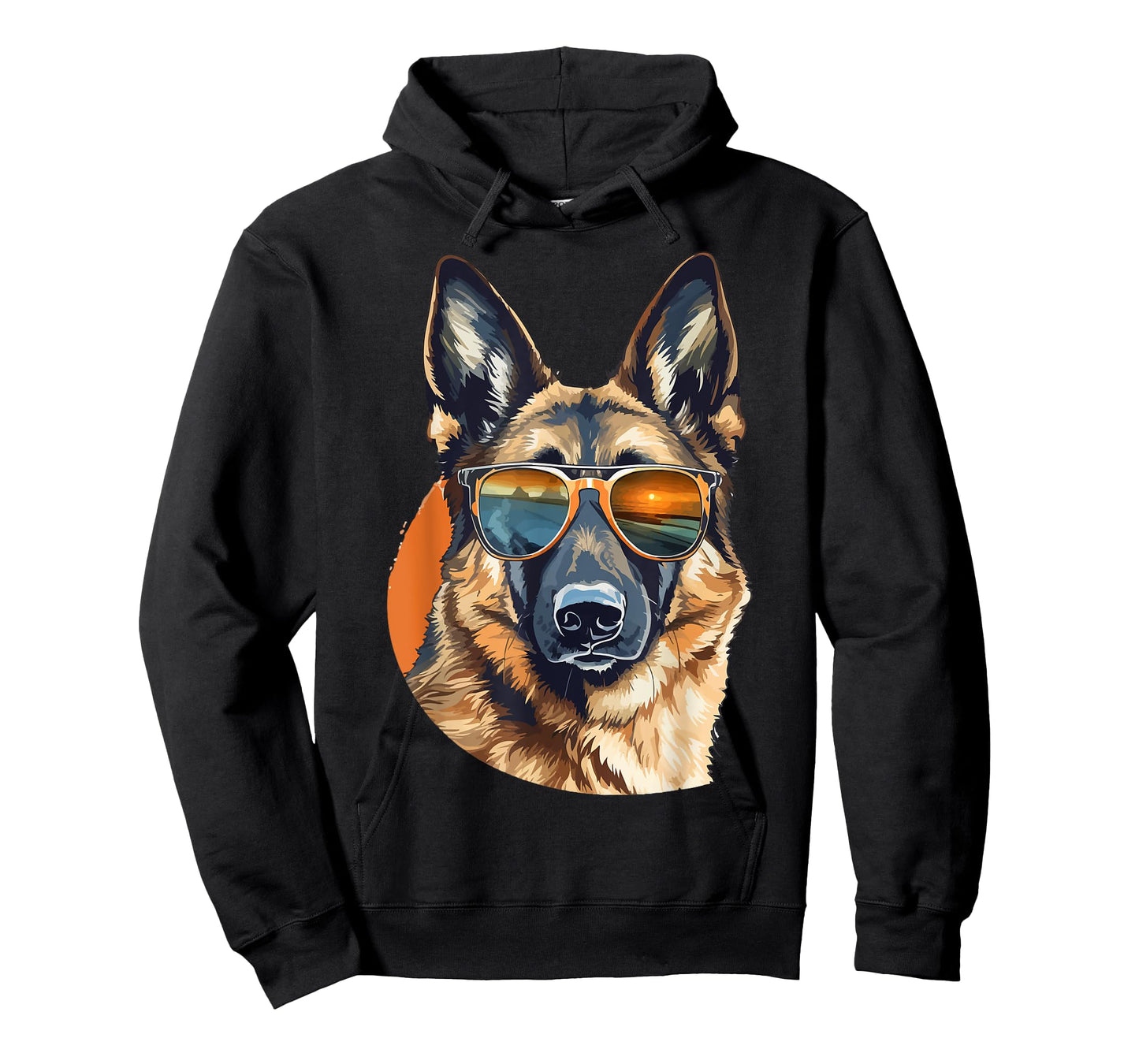 German Shepherd Dog Breed with Sunglasses T-Shirt