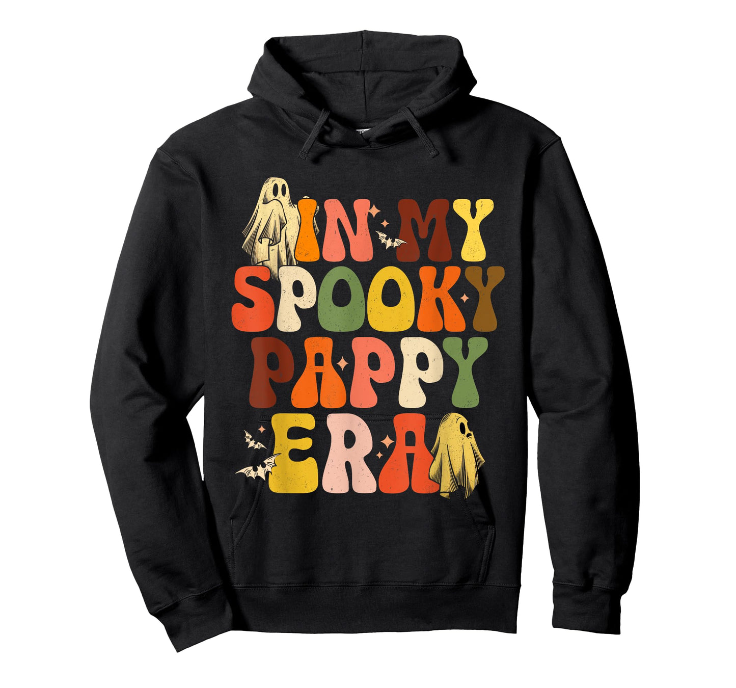 In My Spooky Pappy Era Retro Halloween Boo Ghost Dad Men T-Shirt