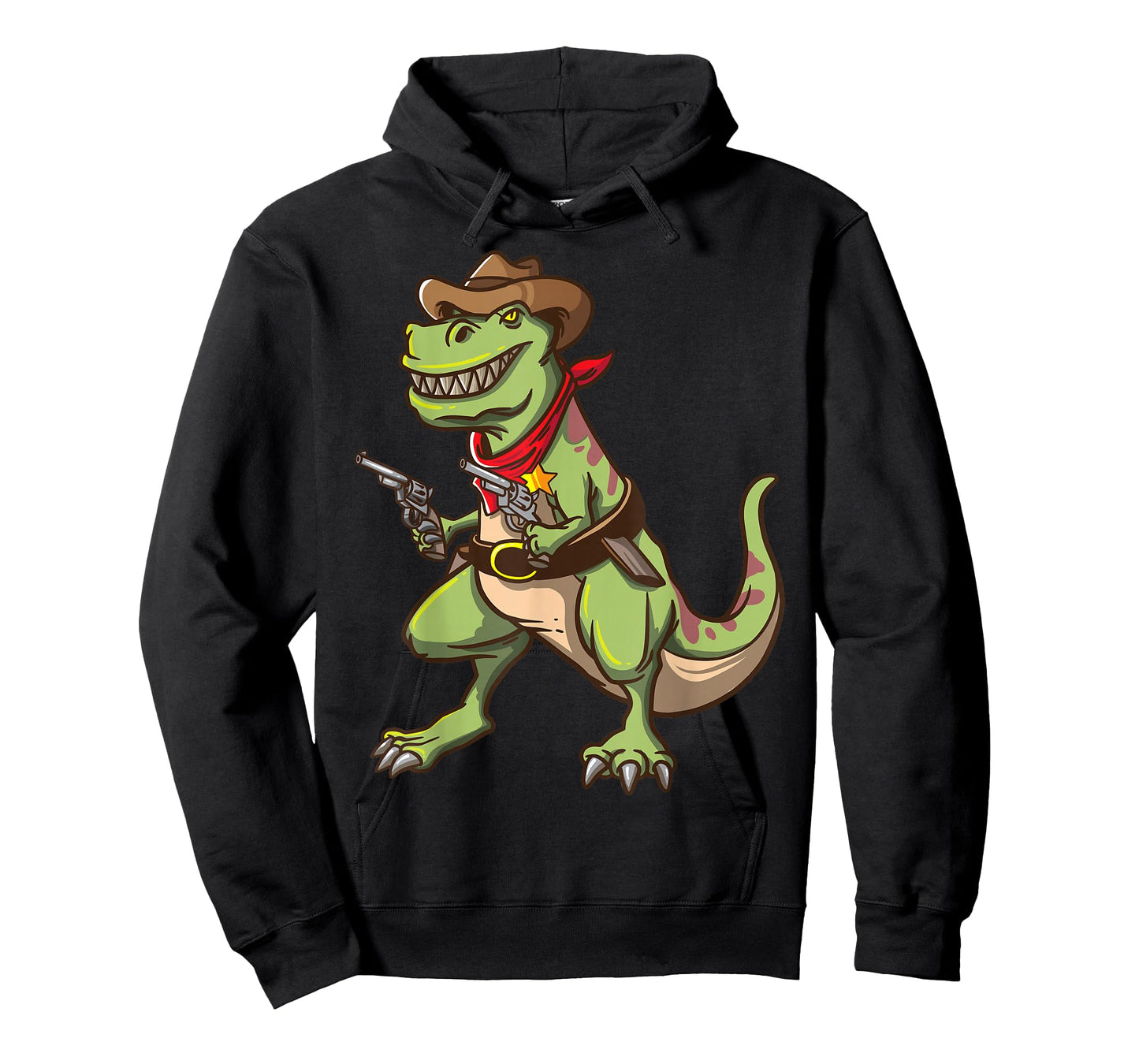Cowboy T Rex Dinosaur Kids Shirt Wild West Country Boys Gift T-Shirt