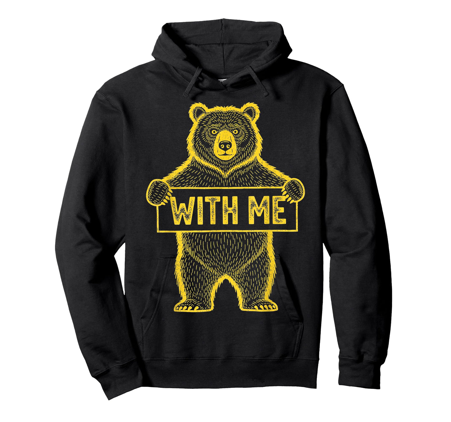 Adorable Bear Bear with Me Vintage Tops Vintage Tees T-Shirt