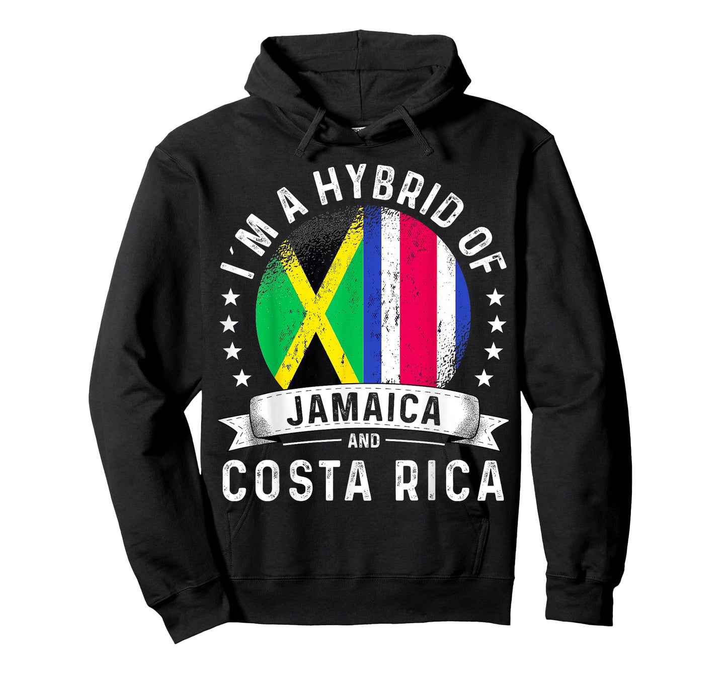 Jamaica Flag Costa Rica Grown Country Costa Rican Flag T-Shirt