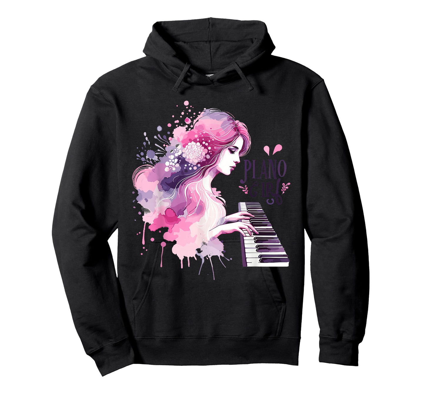 Cute Piano Girl Pianist Keyboard Musician Classical Music T-Shirt