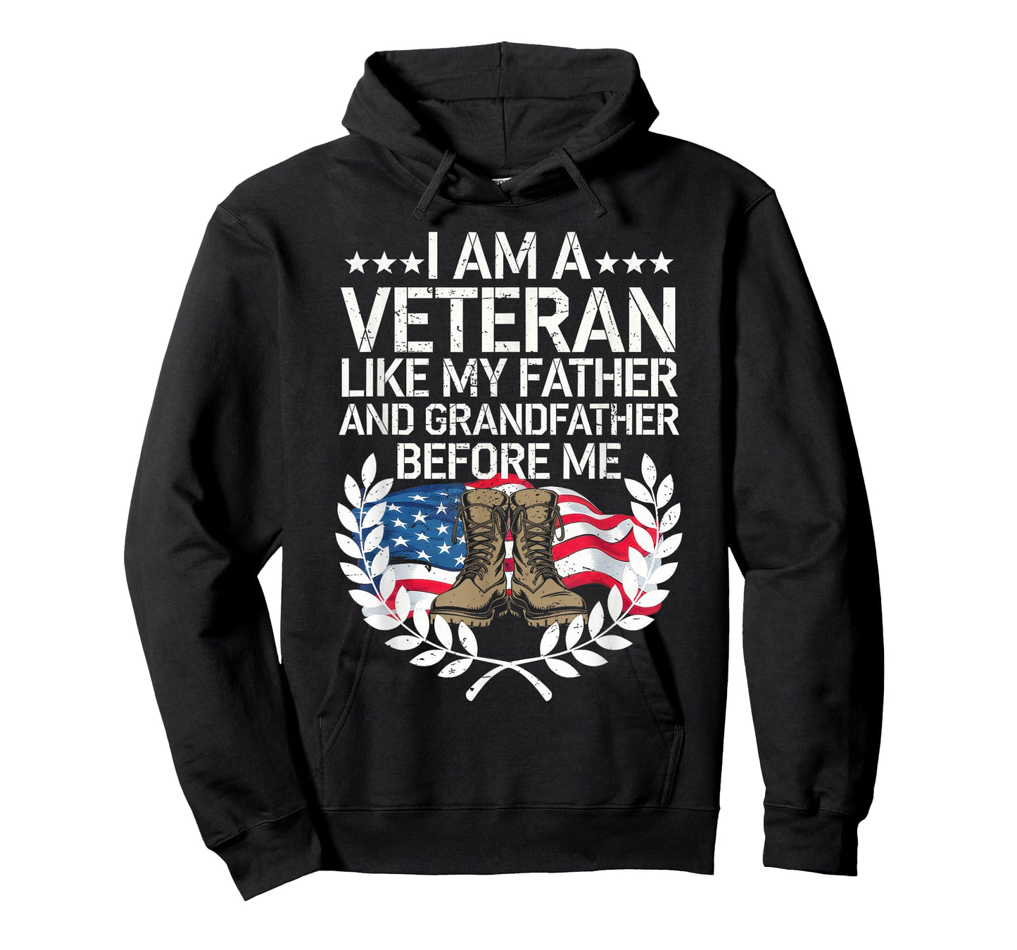 I Am a Veteran Like My Father and My Grandfather Before Me T-Shirt