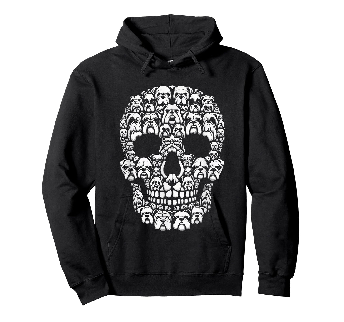 Group English Bulldogs As Halloween Skull Costume Dog Owner T-Shirt