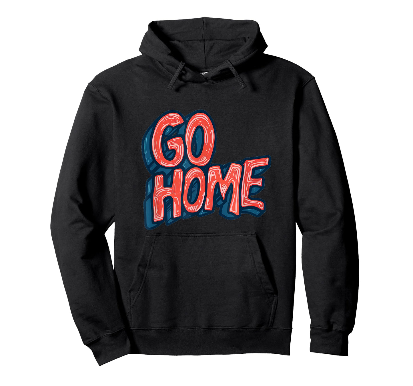 Awesome Go Home Emblem Costume T-Shirt