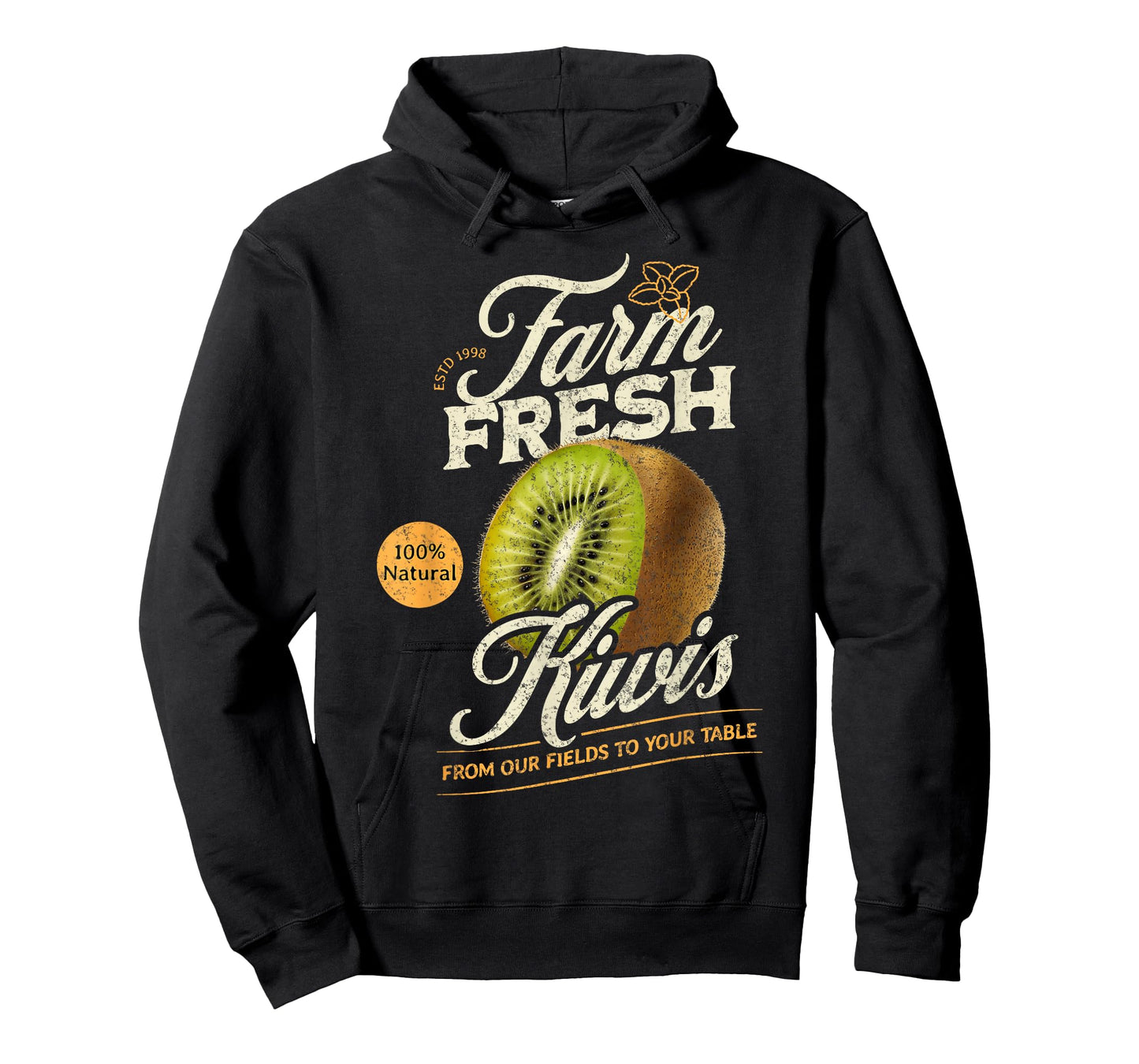 Farm Fresh Organic Kiwi Farmer's Market Homegrown T-Shirt