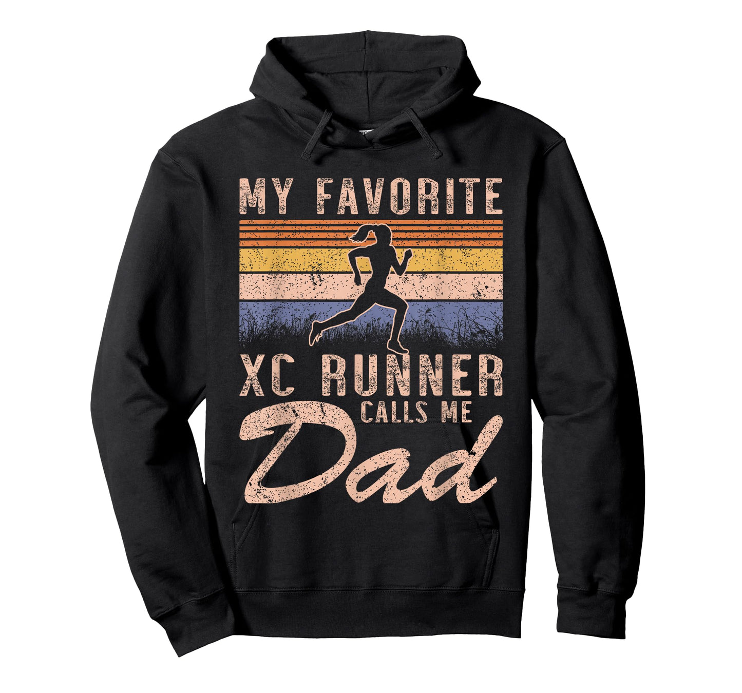 My Favorite Cross Country Runner Calls Me Dad - Running Girl T-Shirt