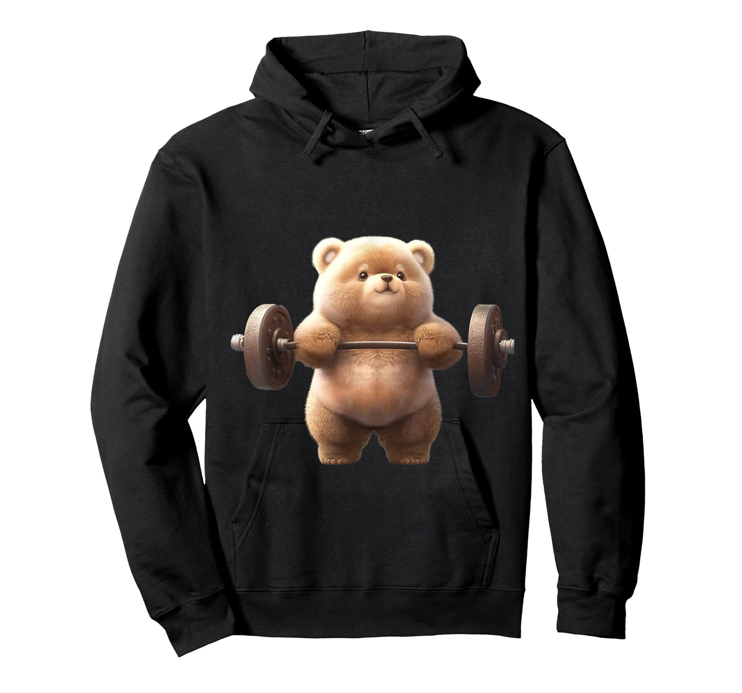 Bear Bodybuilder Weight Lifting Gym Workout Sports T-Shirt