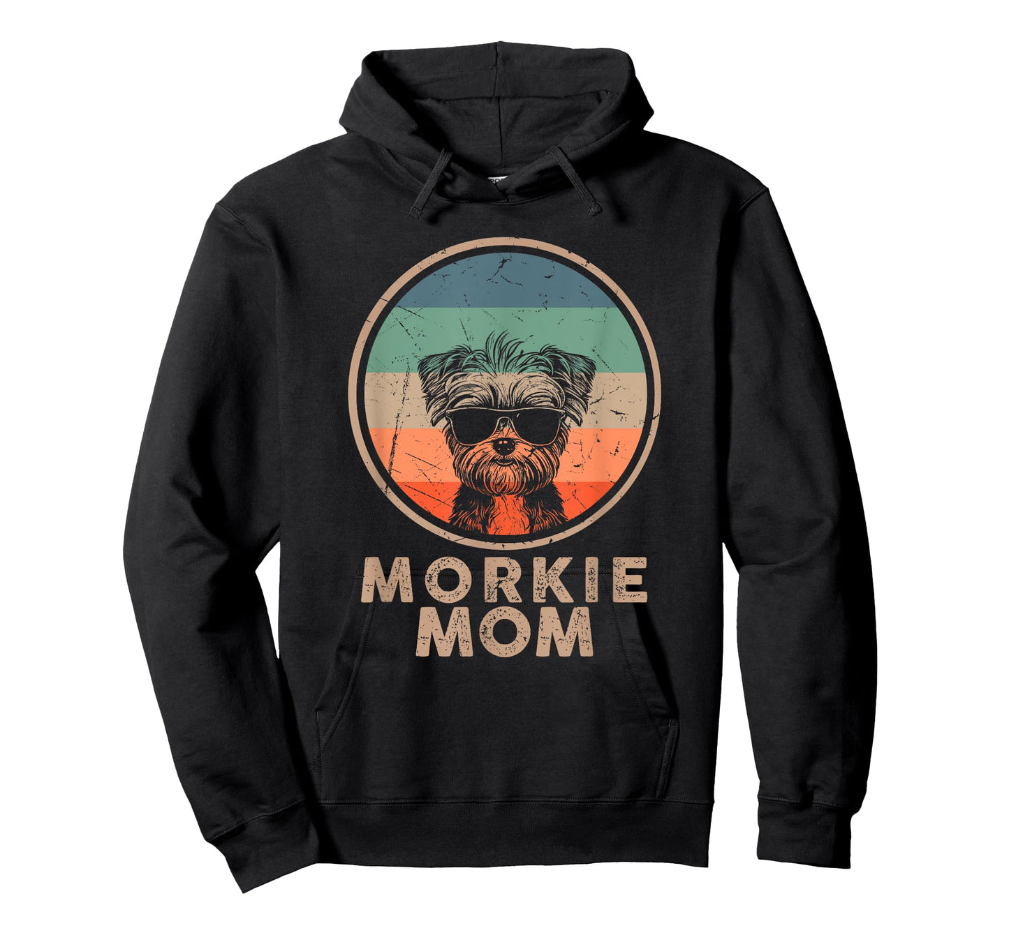 Vintage Morkie Dog Mom Gifts for Women Retro Dog Mom Lover T-Shirt