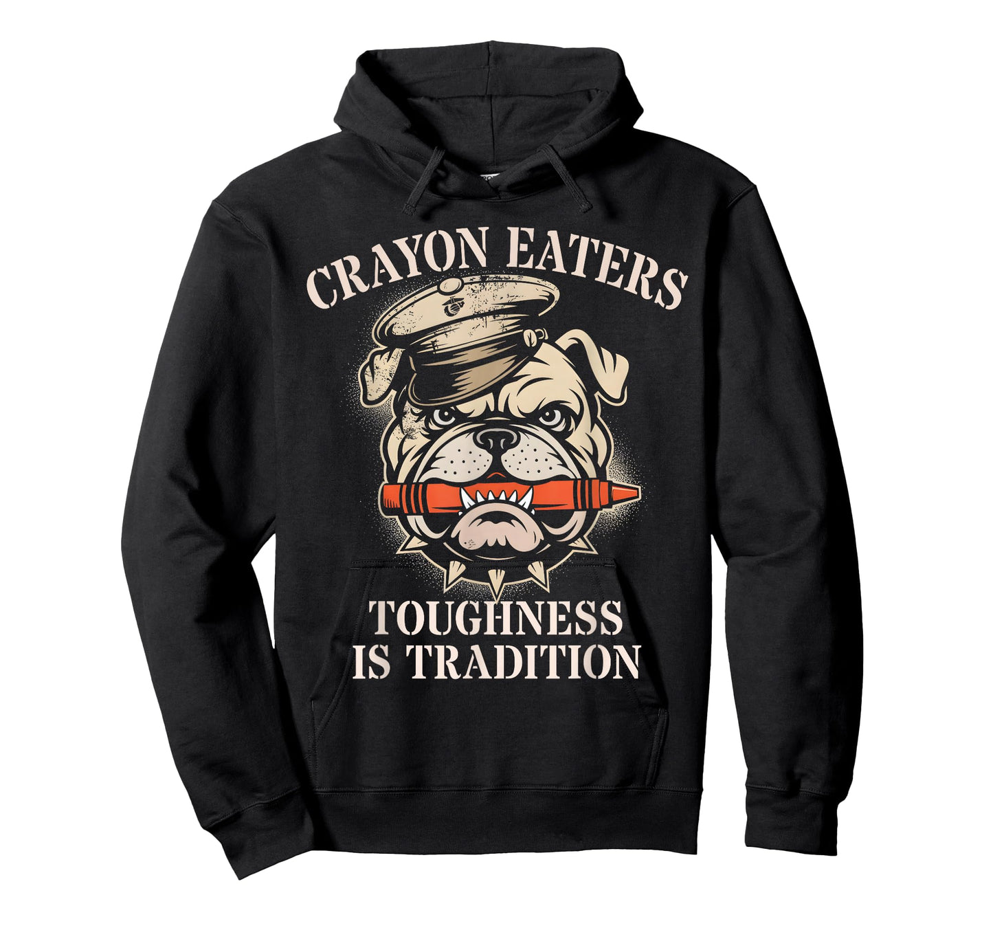 Funny Crayon Eaters Tough Tradition Officer Family Military T-Shirt