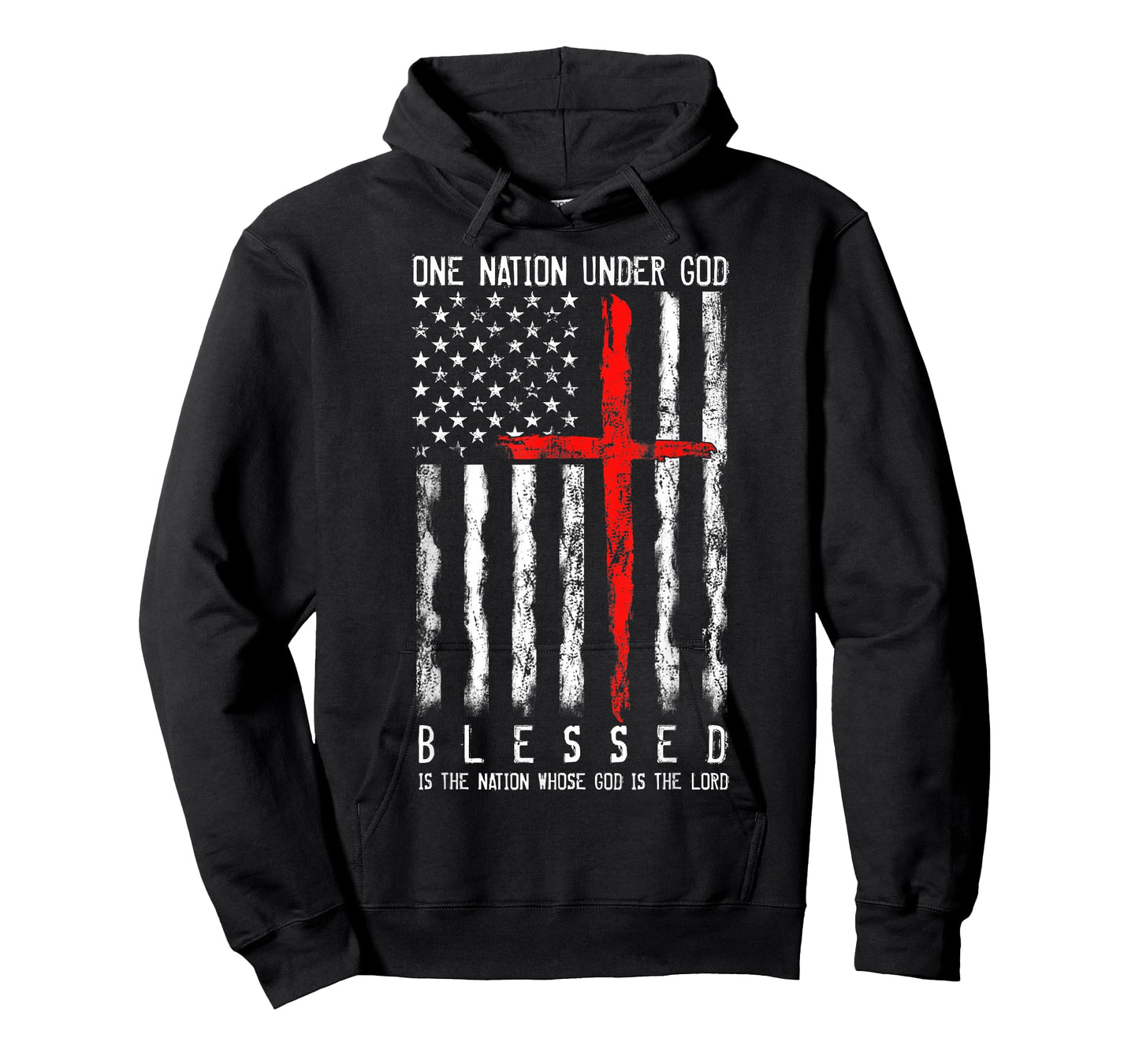 Patriotic Christian Tshirts "Blessed" One Nation Under God T-Shirt