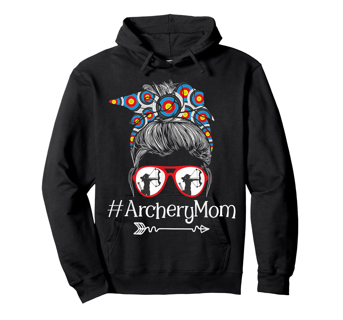 Archery Mom - Mothers Day Bowhunter Archer Bowman Bows T-Shirt Small