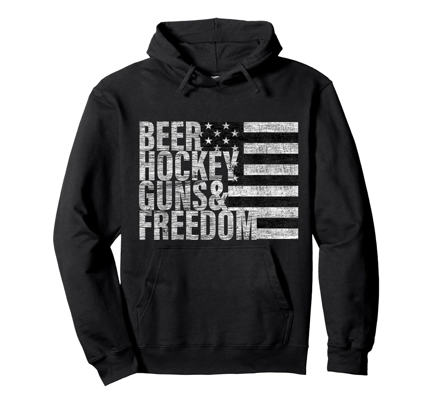 Beer Hockey Guns & Freedom T-Shirt