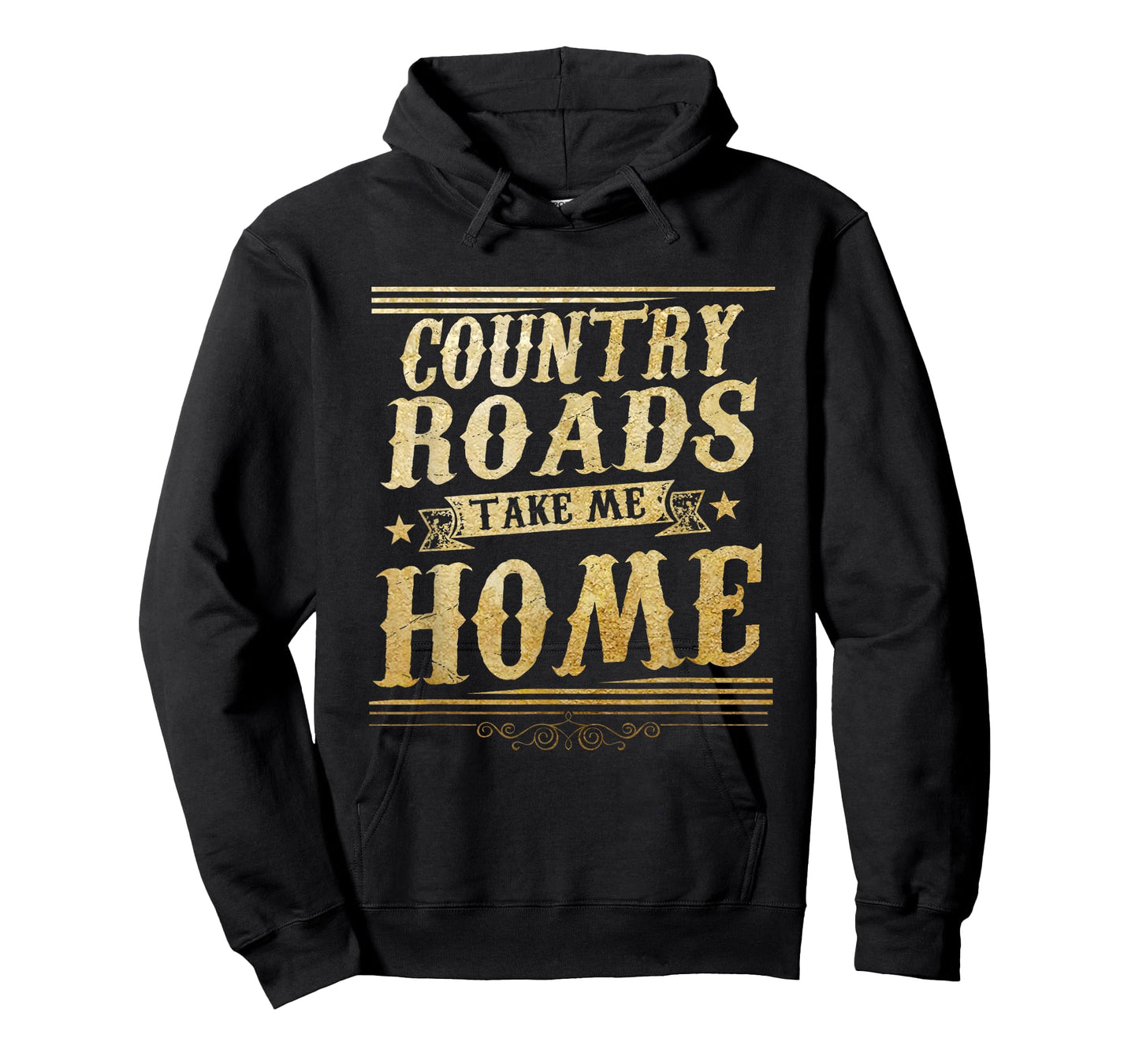 Vintage Retro Country Roads Take Me Home Gifts T-Shirt