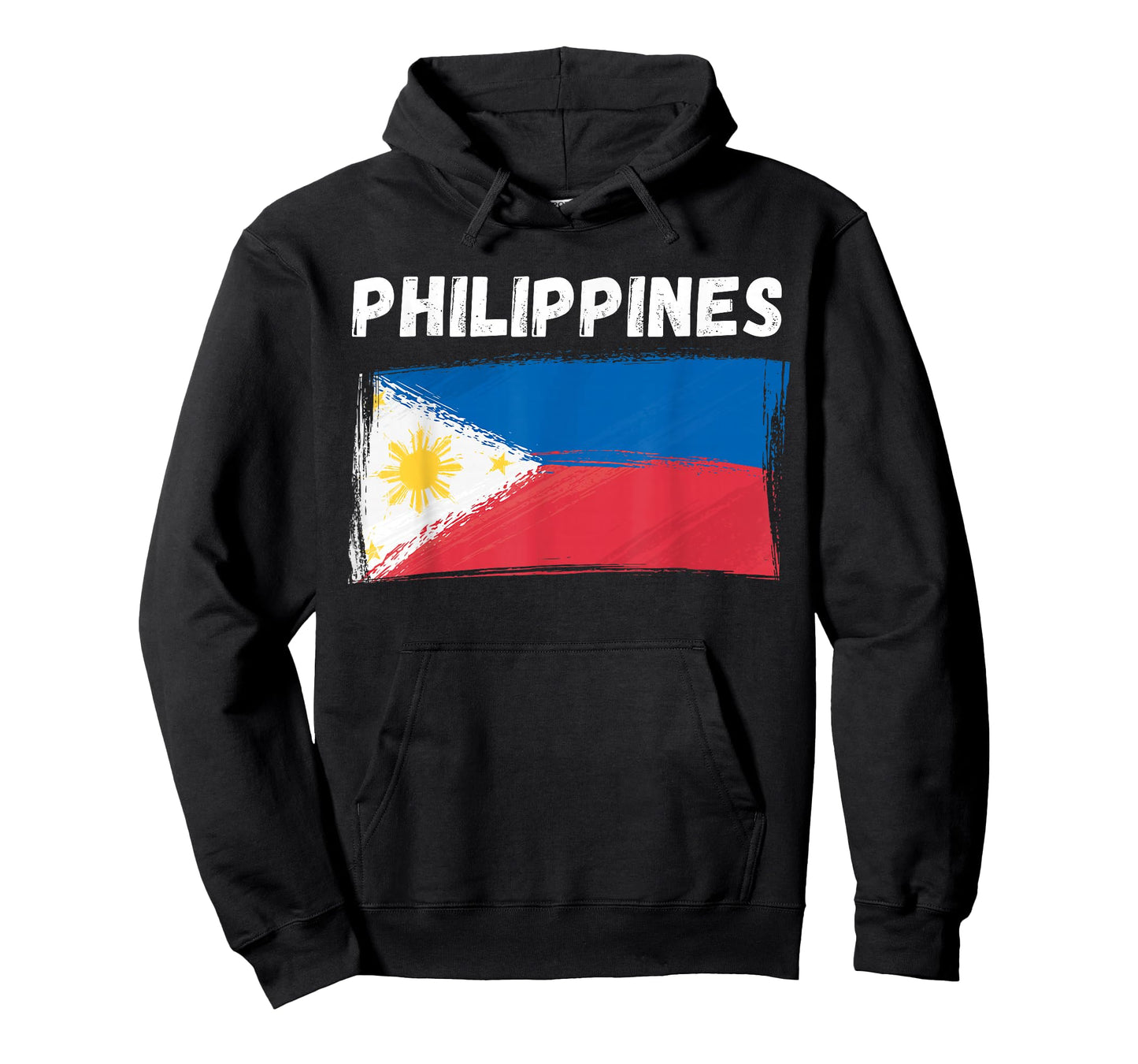 Philippines Flag Holiday Vintage Grunge Filipino Flag T-Shirt