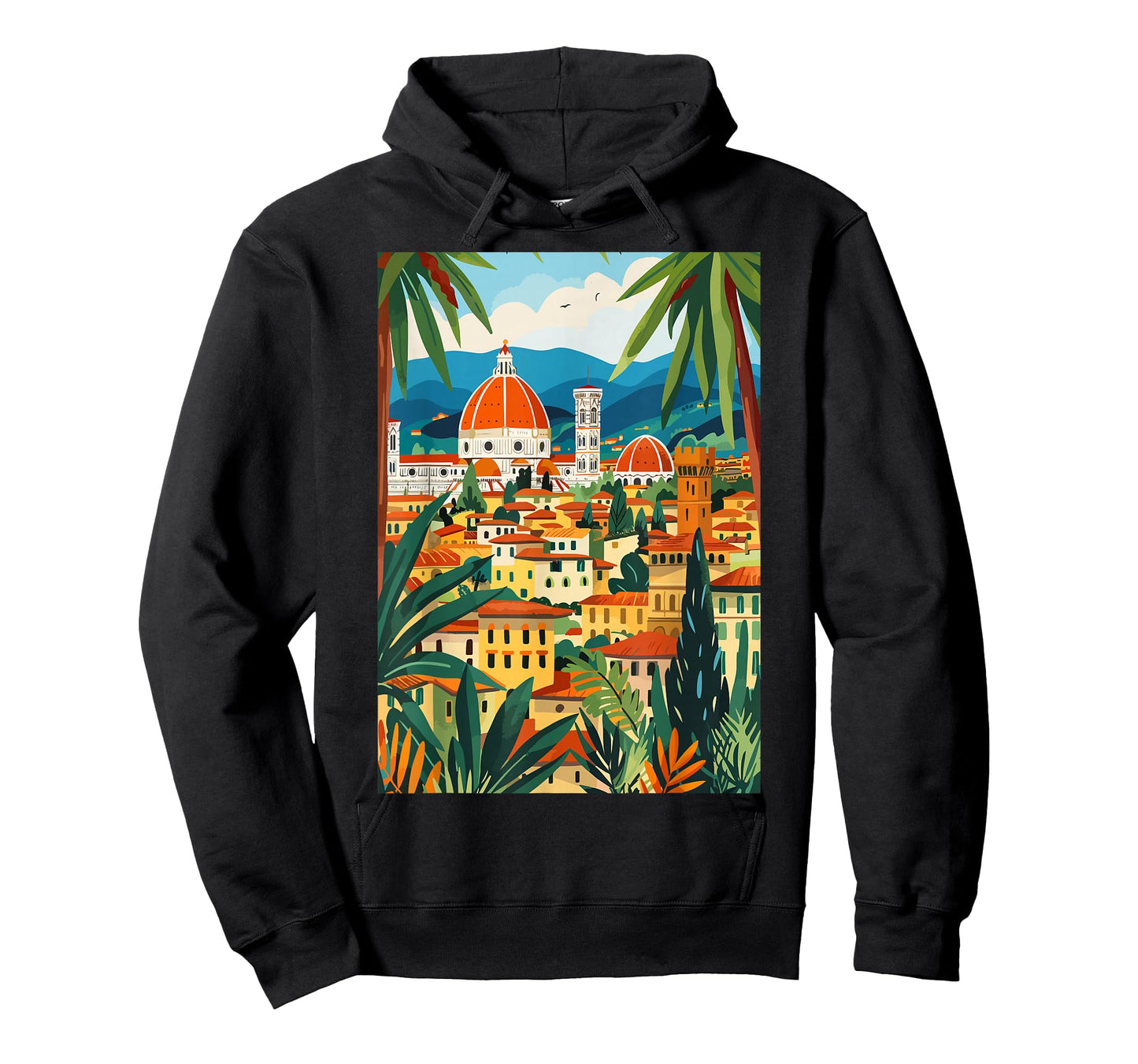 Italy Florence Nature Italian Art Graphic T-Shirt