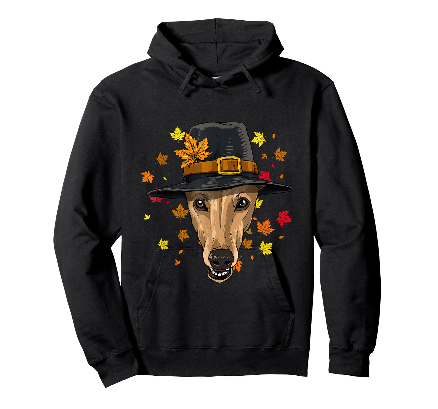 Thanksgiving Greyhound Pilgrim Costume Men Women T-Shirt