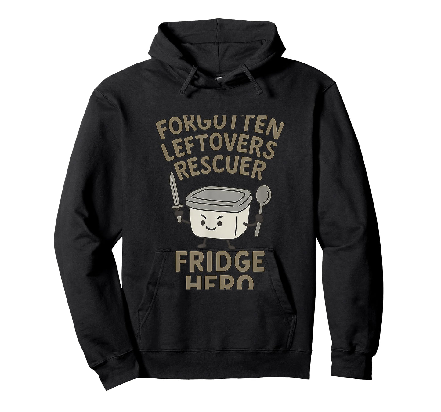 Funny Forgotten Leftovers Rescuer Fridge Hero Graphic T-Shirt
