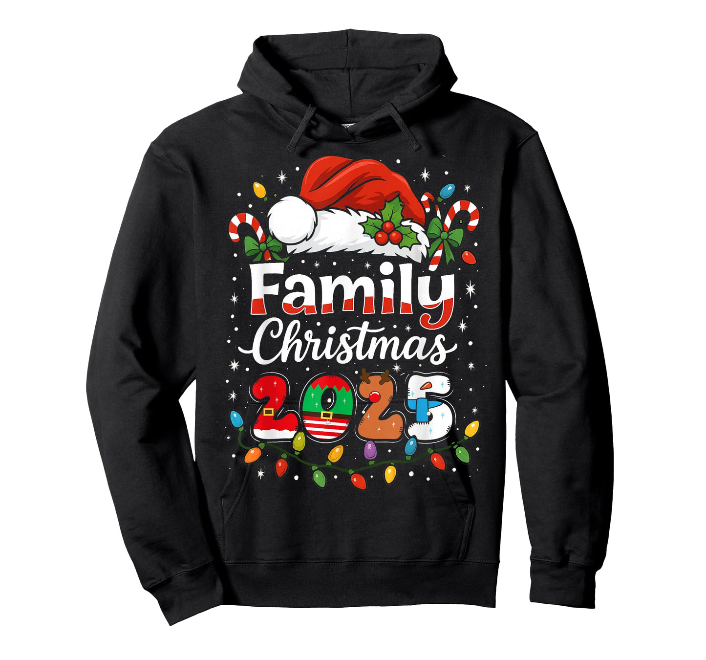 Family Christmas 2025 Matching Outfit Xmas Men Women Kids T-Shirt