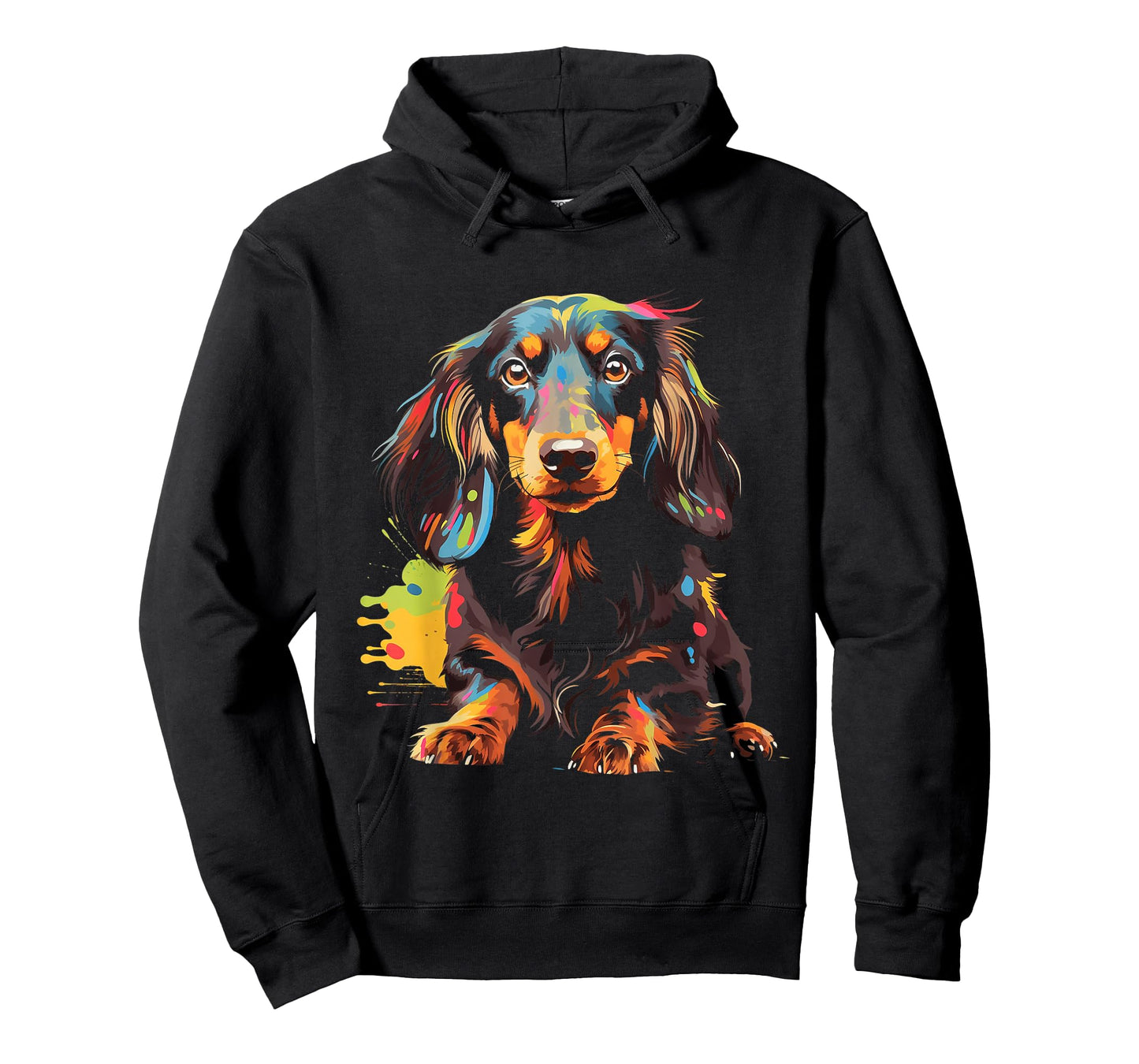 Long Hair Dachshund Puppy Best Dog Walking Pet T-Shirt