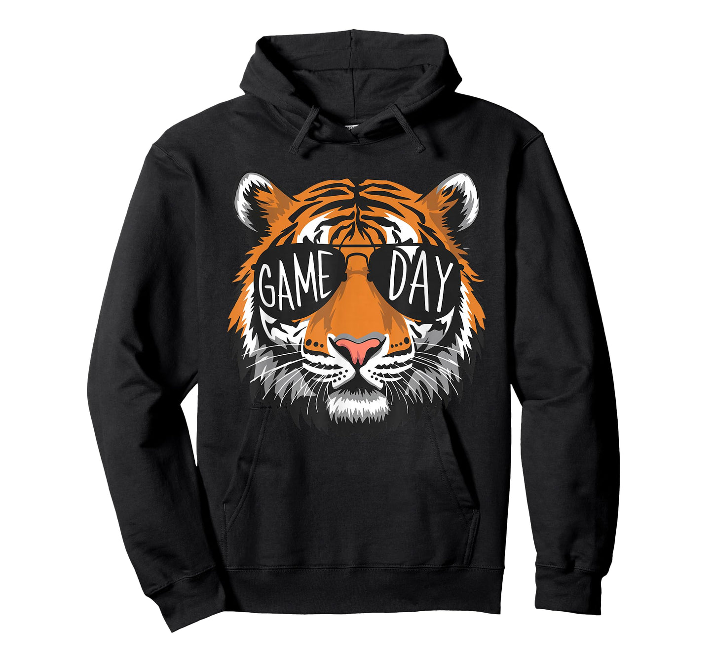 Tigers with Game Day Glasses Game Day T-Shirt