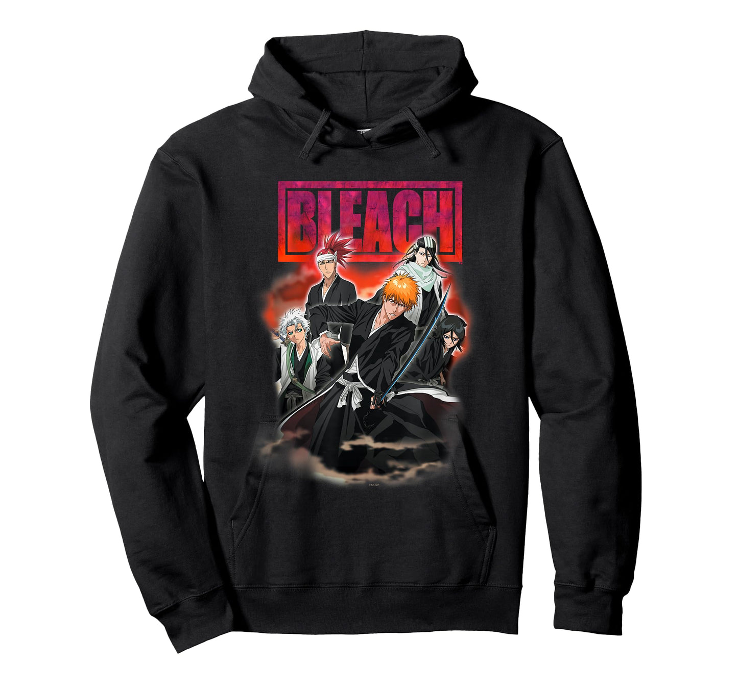 Bleach Portrait Group Smoke Anime T-Shirt