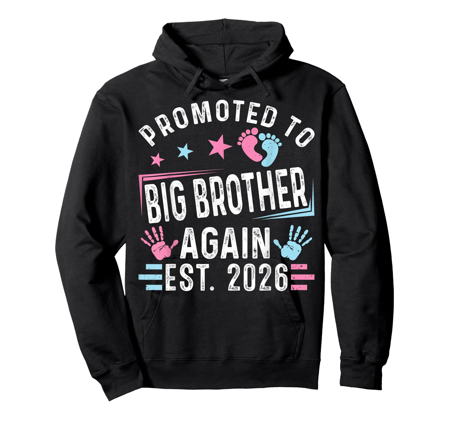 Promoted to Big Brother Again Est. 2026 Vintage Big Brother T-Shirt