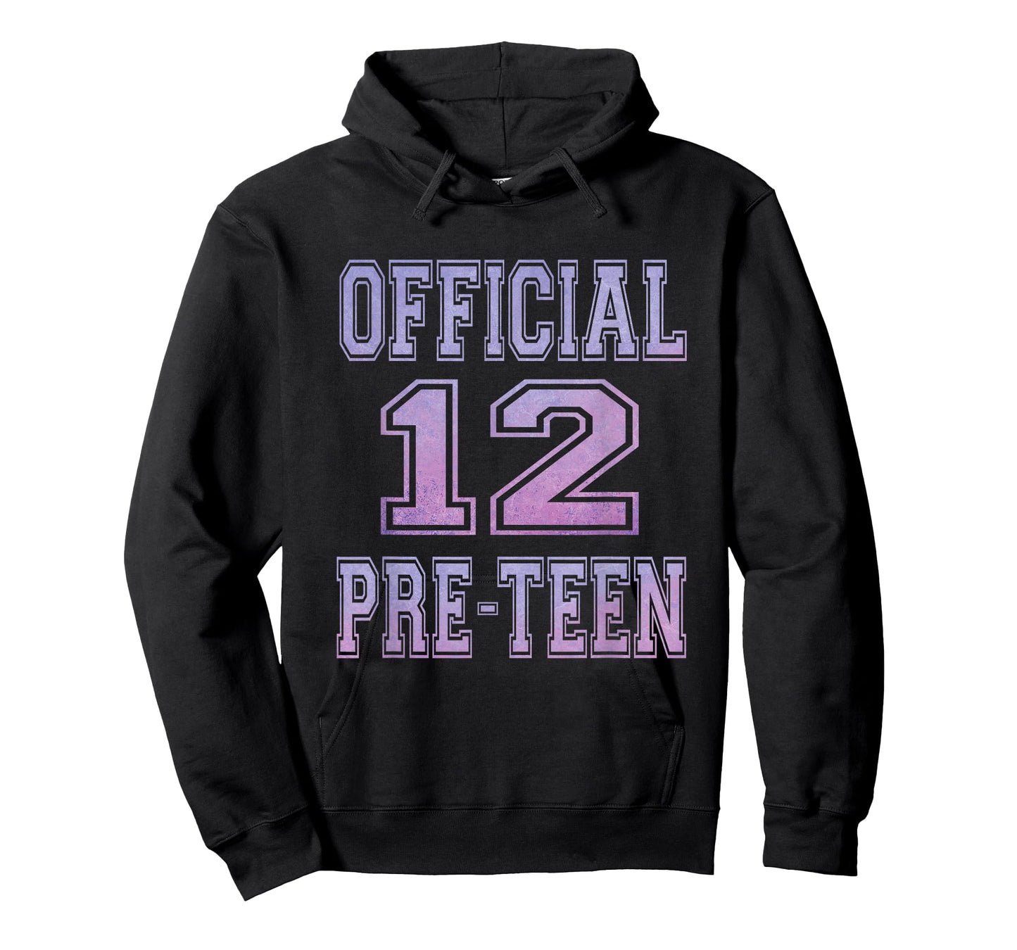 Official 12 Preteen Sweet 12th Birthday Gift for Girls T-Shirt