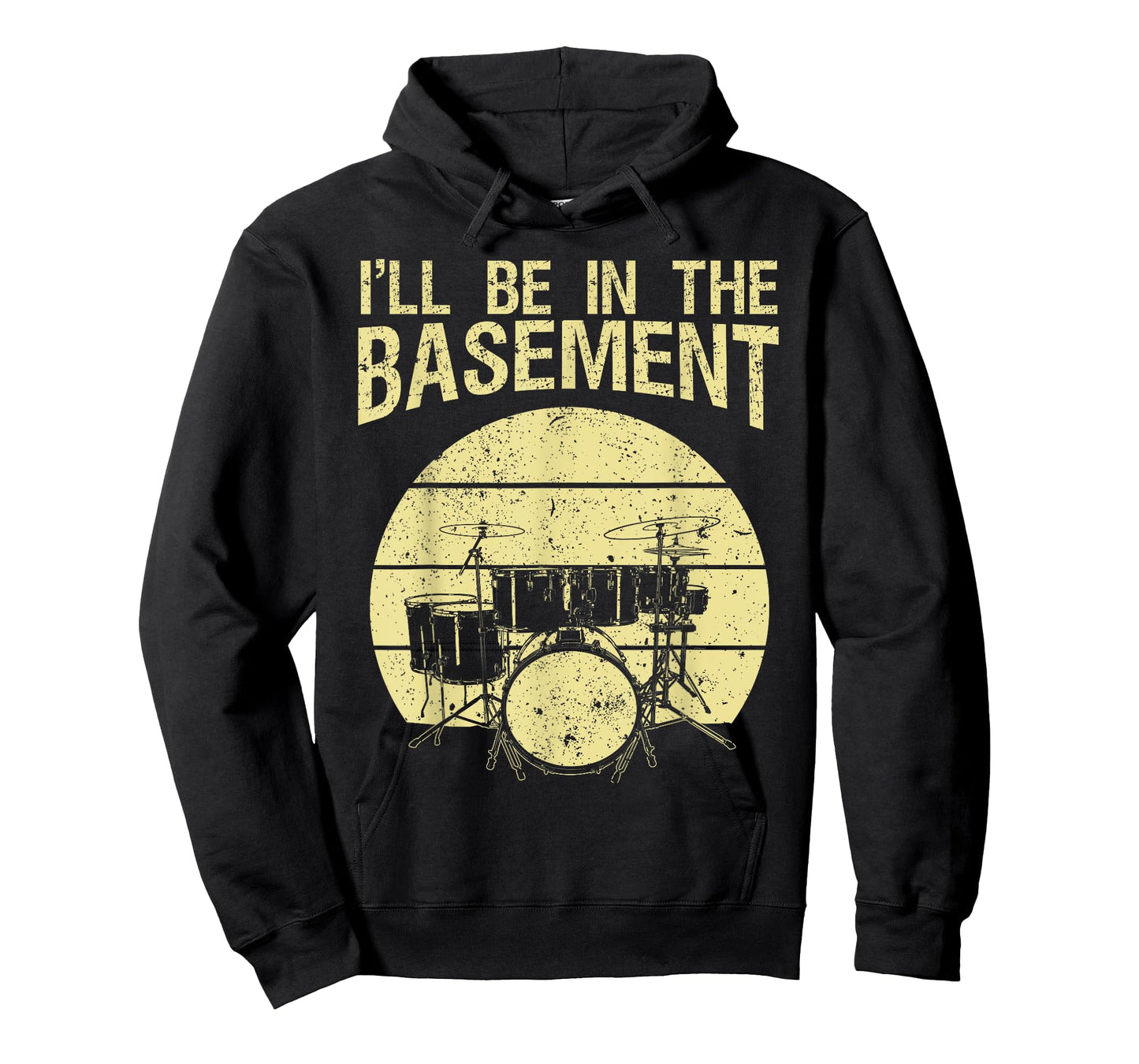 Funny Drummer Art For Men Women Drum Set Drumming Lovers T-Shirt