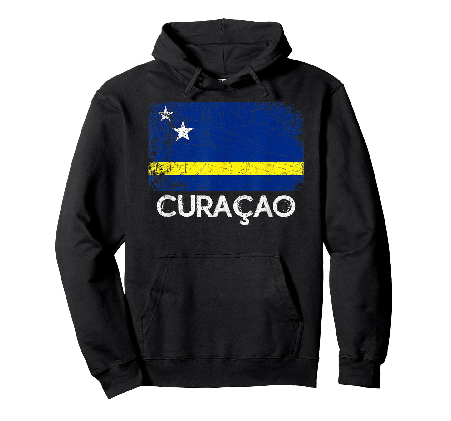 Curacaoan Flag T-Shirt | Vintage Made In Curacao Gift T-Shirt