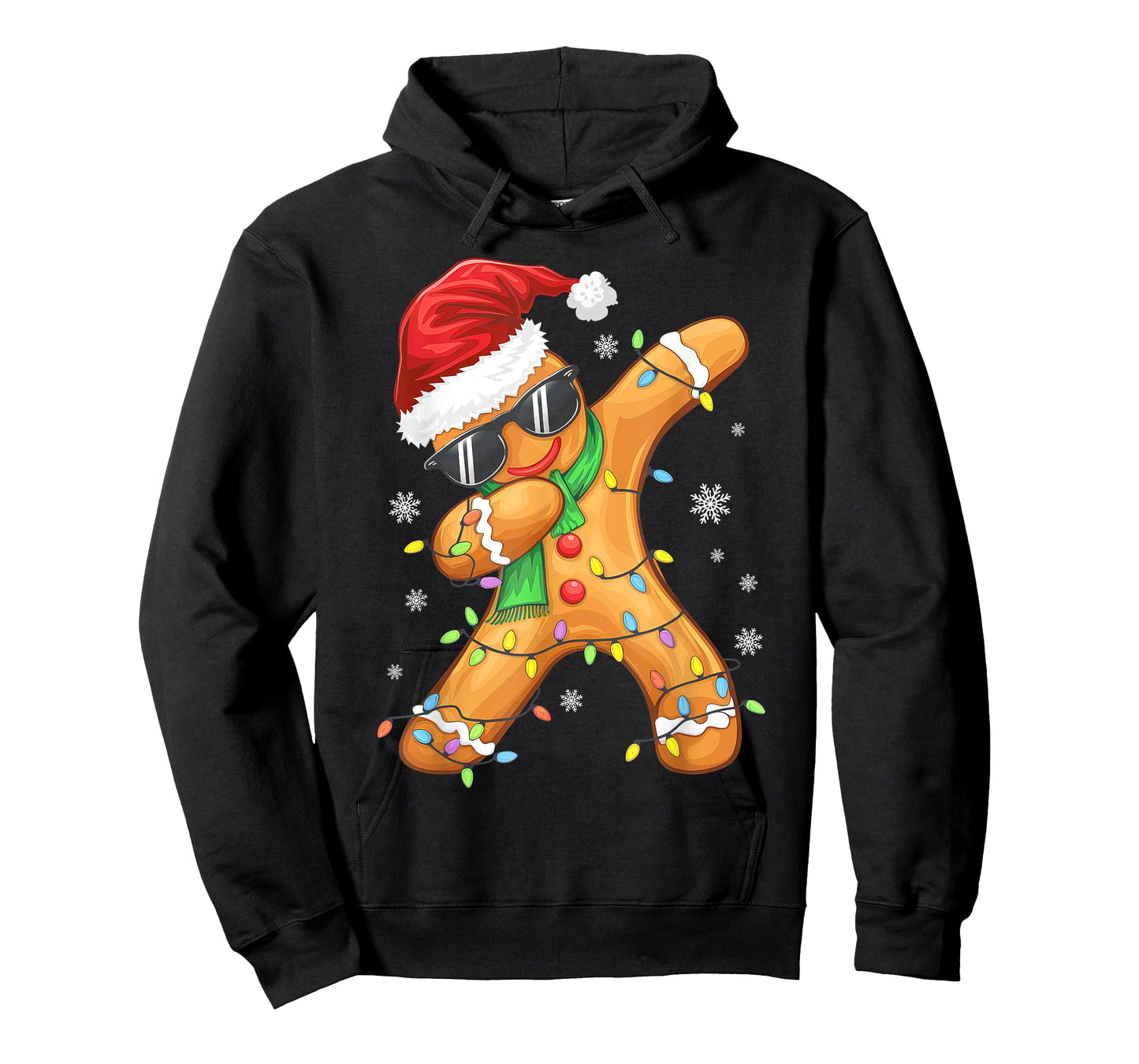 Dabbing Gingerbread Christmas Boys Girls Kids Funny Xmas Dab T-Shirt