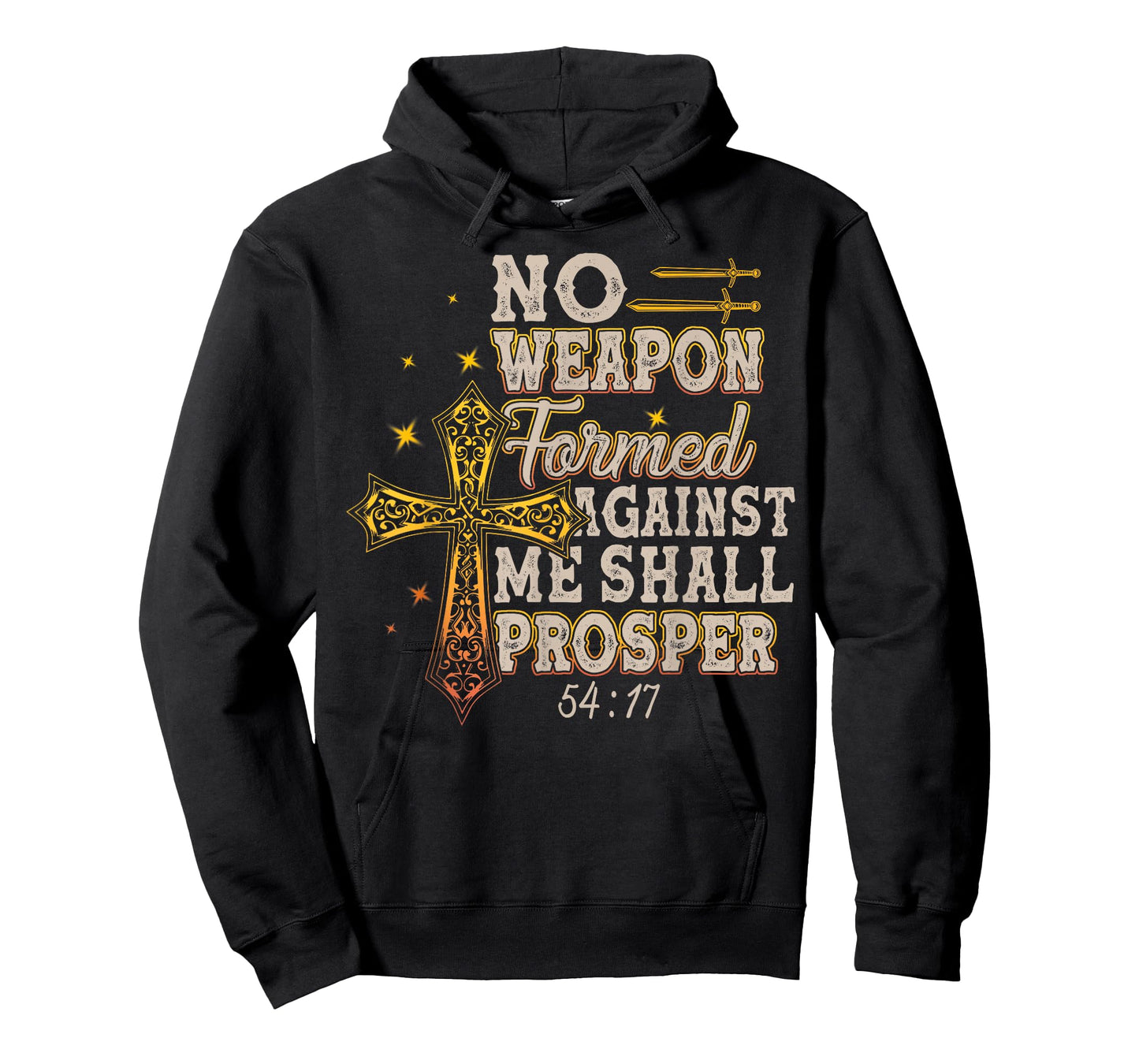 No Weapon Formed Against Me Shall Prosper T-Shirt