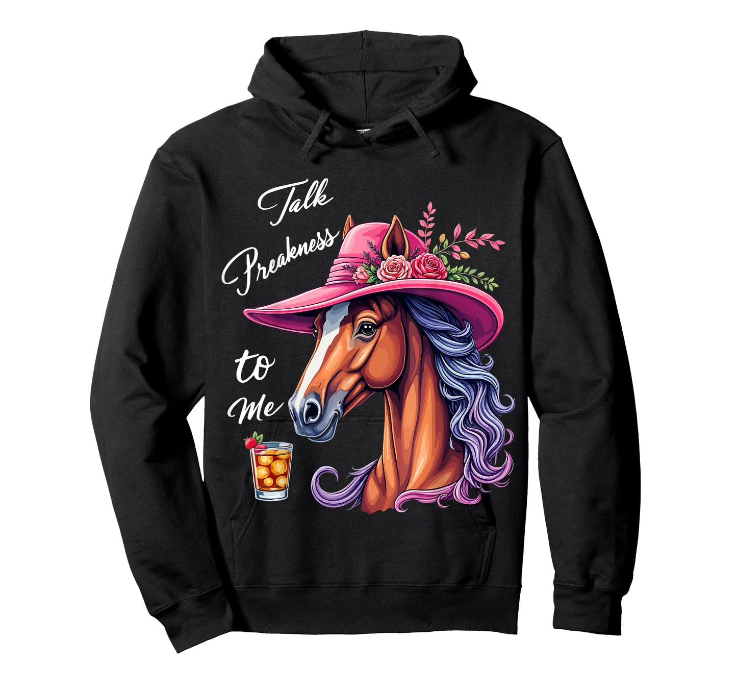Talk Preakness To Me Funny Racing Horse T-Shirt