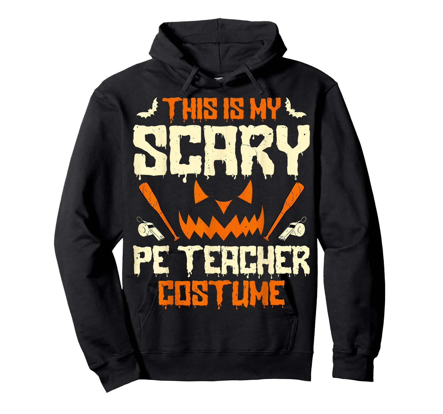 This is My Scary PE Teacher Costume Workout Halloween Spooky T-Shirt