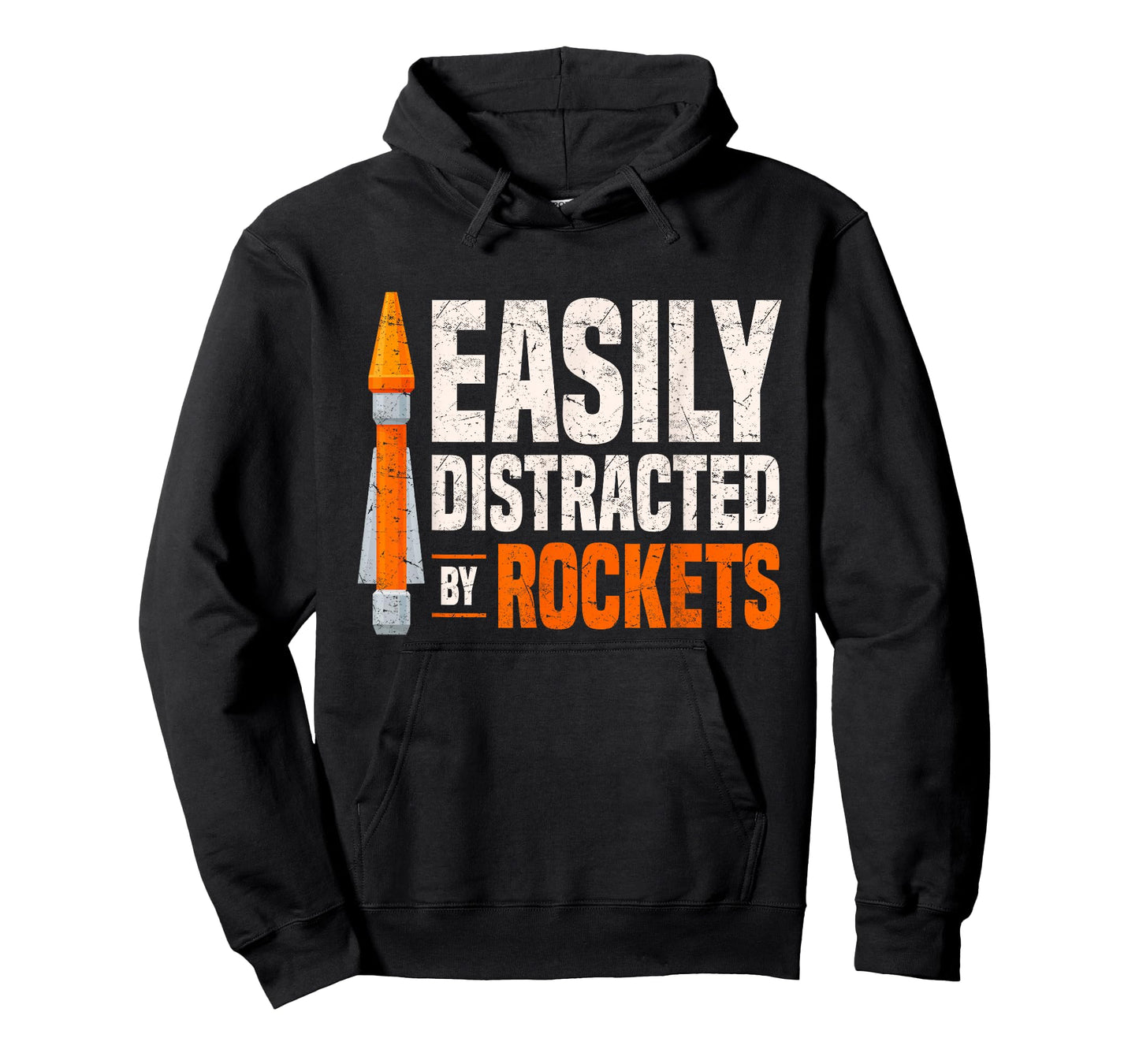 Rocketry Model Rocket Kit Easily Distracted by Rockets T-Shirt