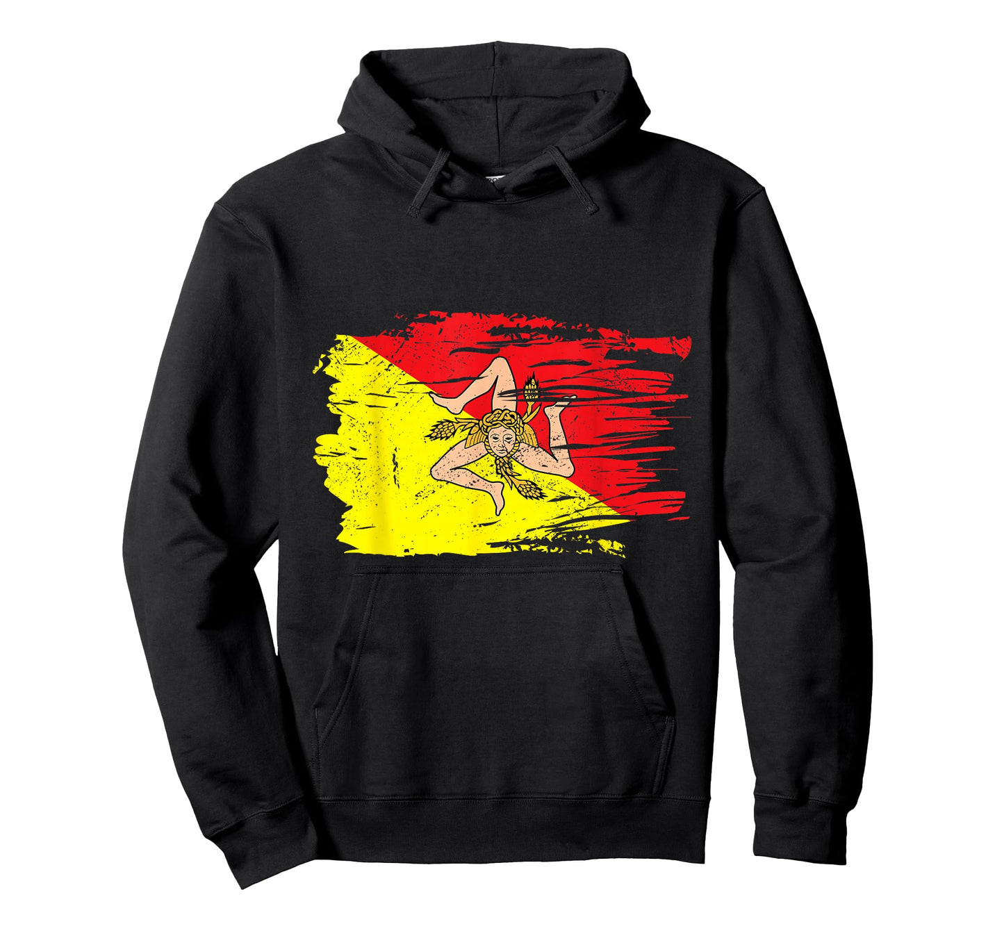 Sicilia Flag Sicily Palermo Italy T-Shirt