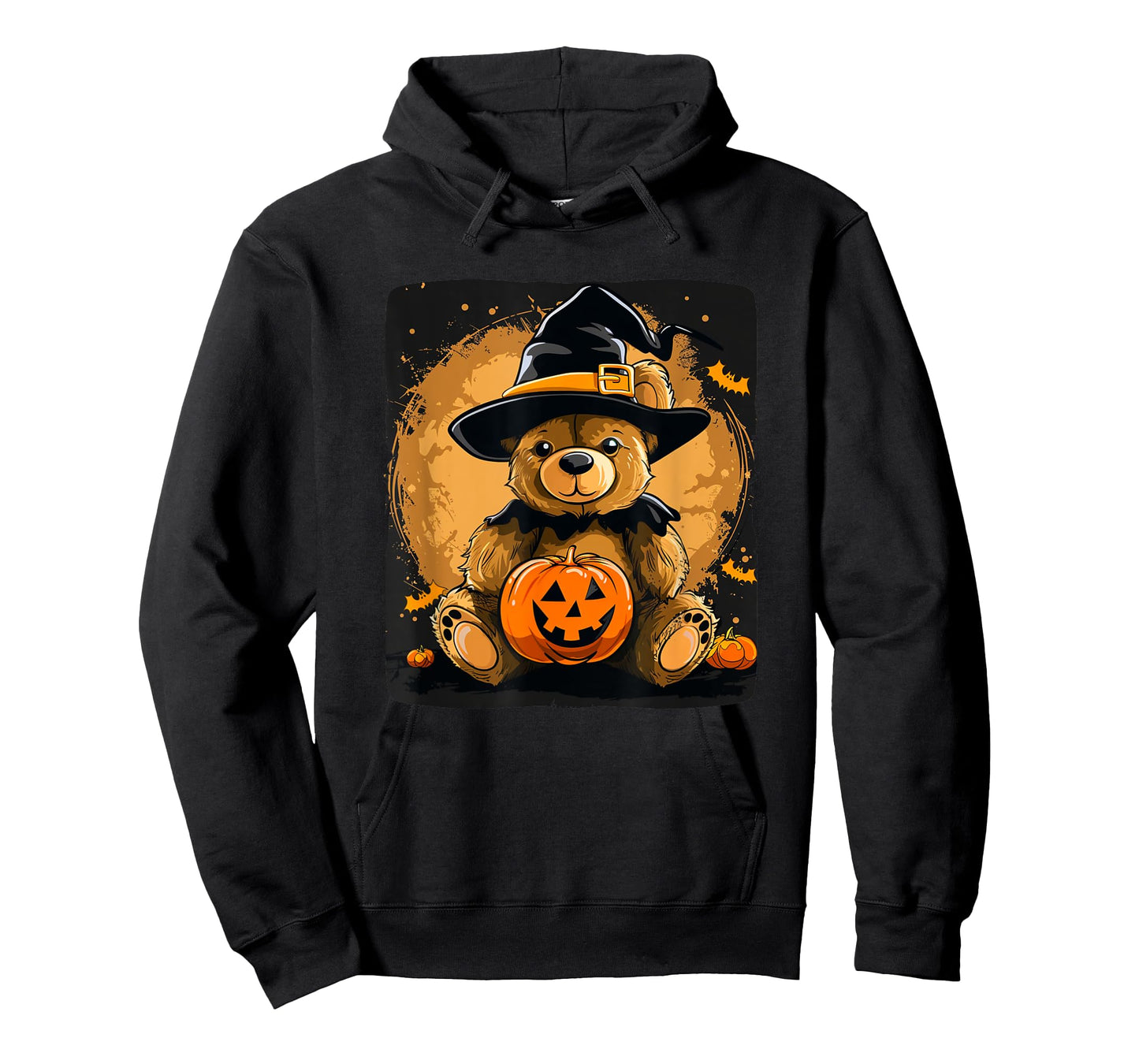 Halloween Pumpkin with funny Teddy Bear for Adults and Kids T-Shirt