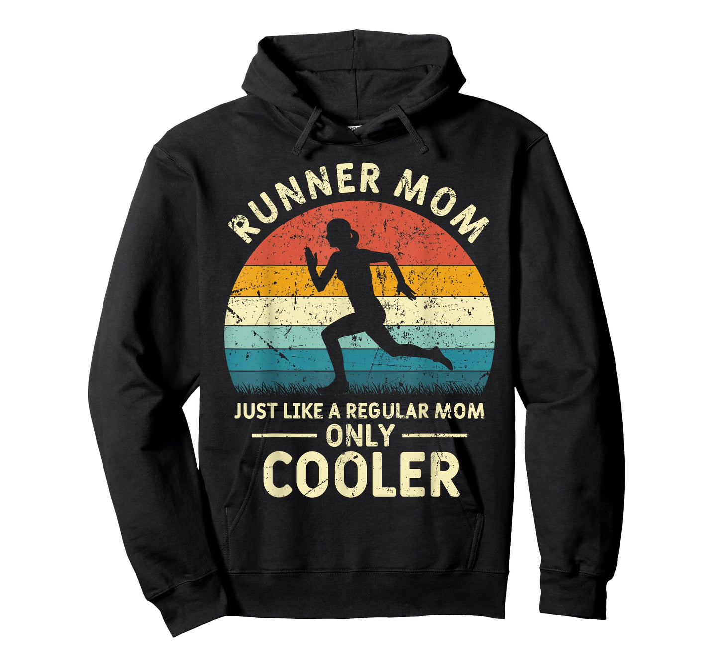 Runner Mom Funny Marathon Running Jogging Mothers Day T-Shirt