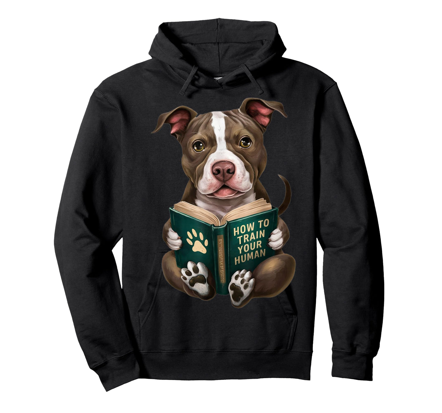 American Pitbull Dog, Puppy, How to Train Your Human, Funny T-Shirt