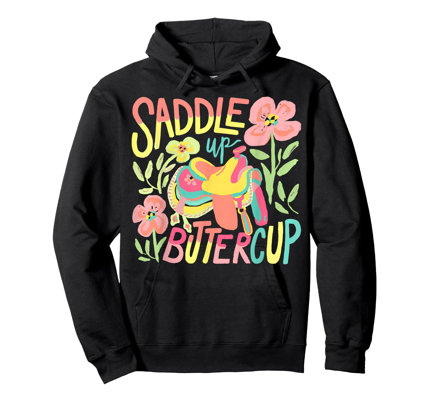 Saddle Up Buttercup Pastel Country Western Cowgirl Howdy T-Shirt