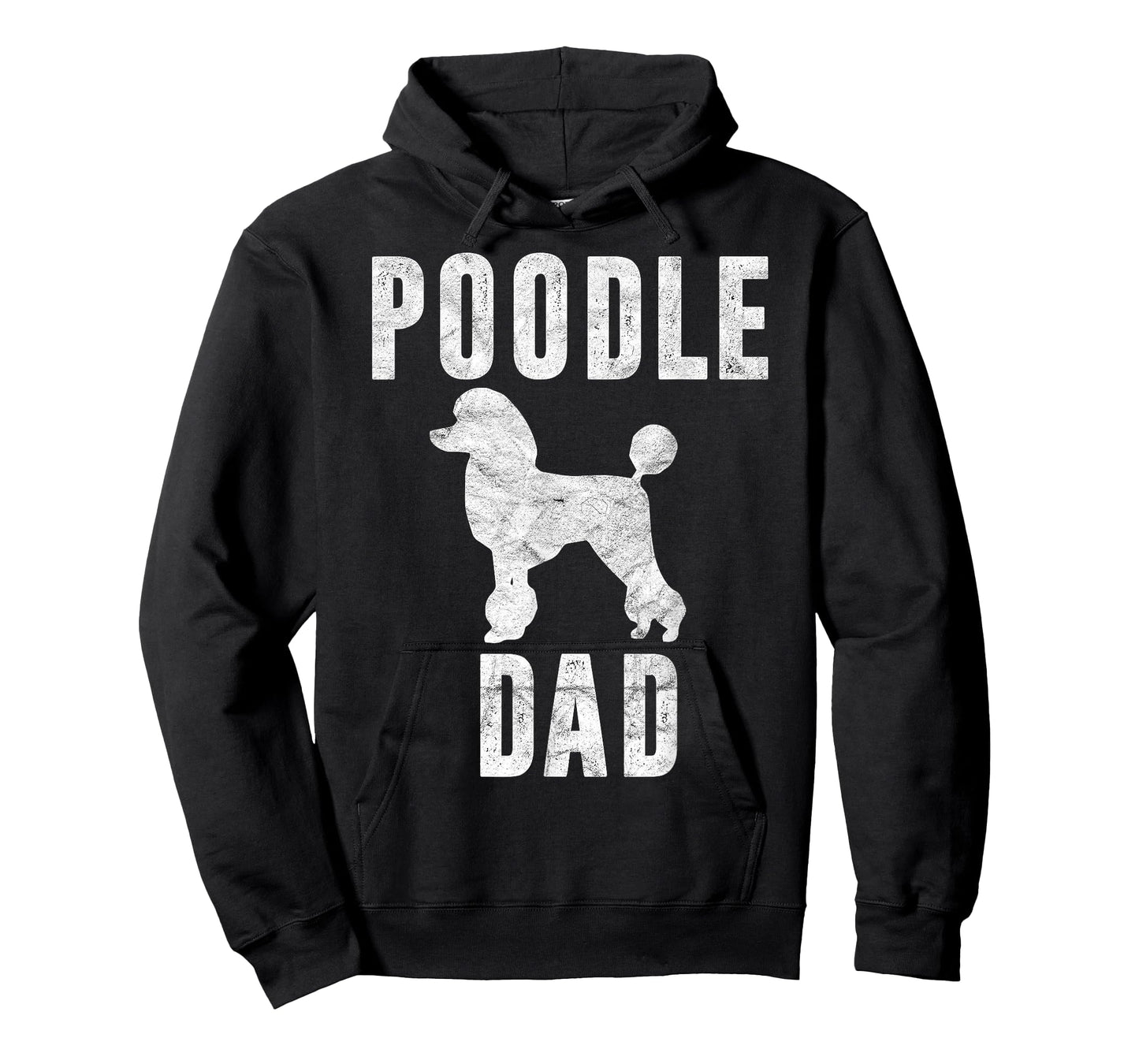 Vintage Poodle Dad Gift Dog Daddy Poodle Father T-Shirt