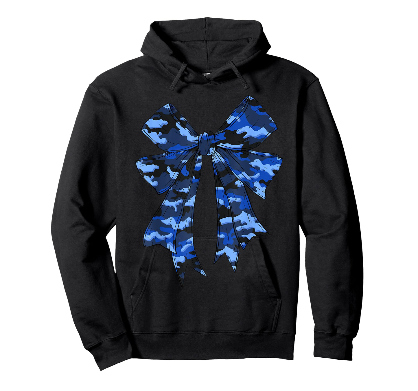 Blue Camouflage Camo Coquette Bow Hunting For Women Girls T-Shirt