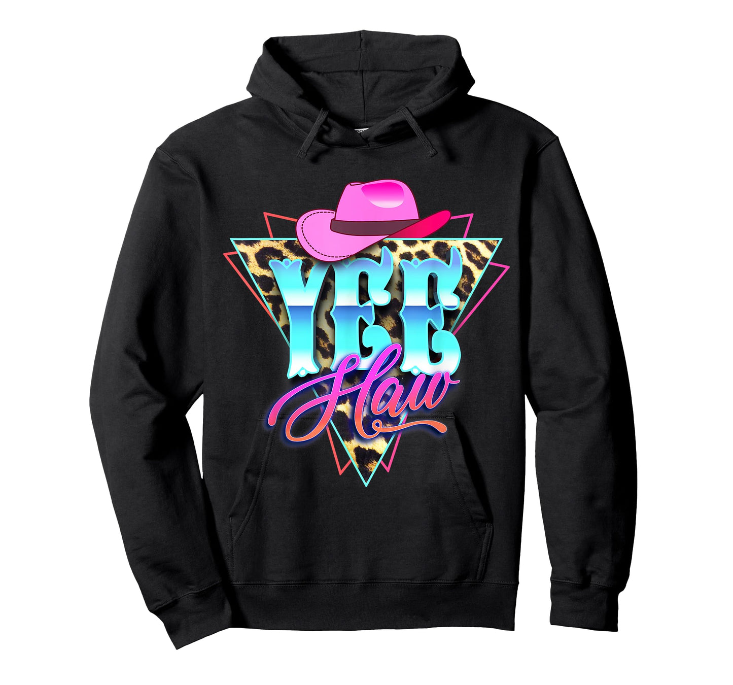 Yee Haw Howdy Rodeo Country Leopard Yeehaw Southern Cowgirl T-Shirt