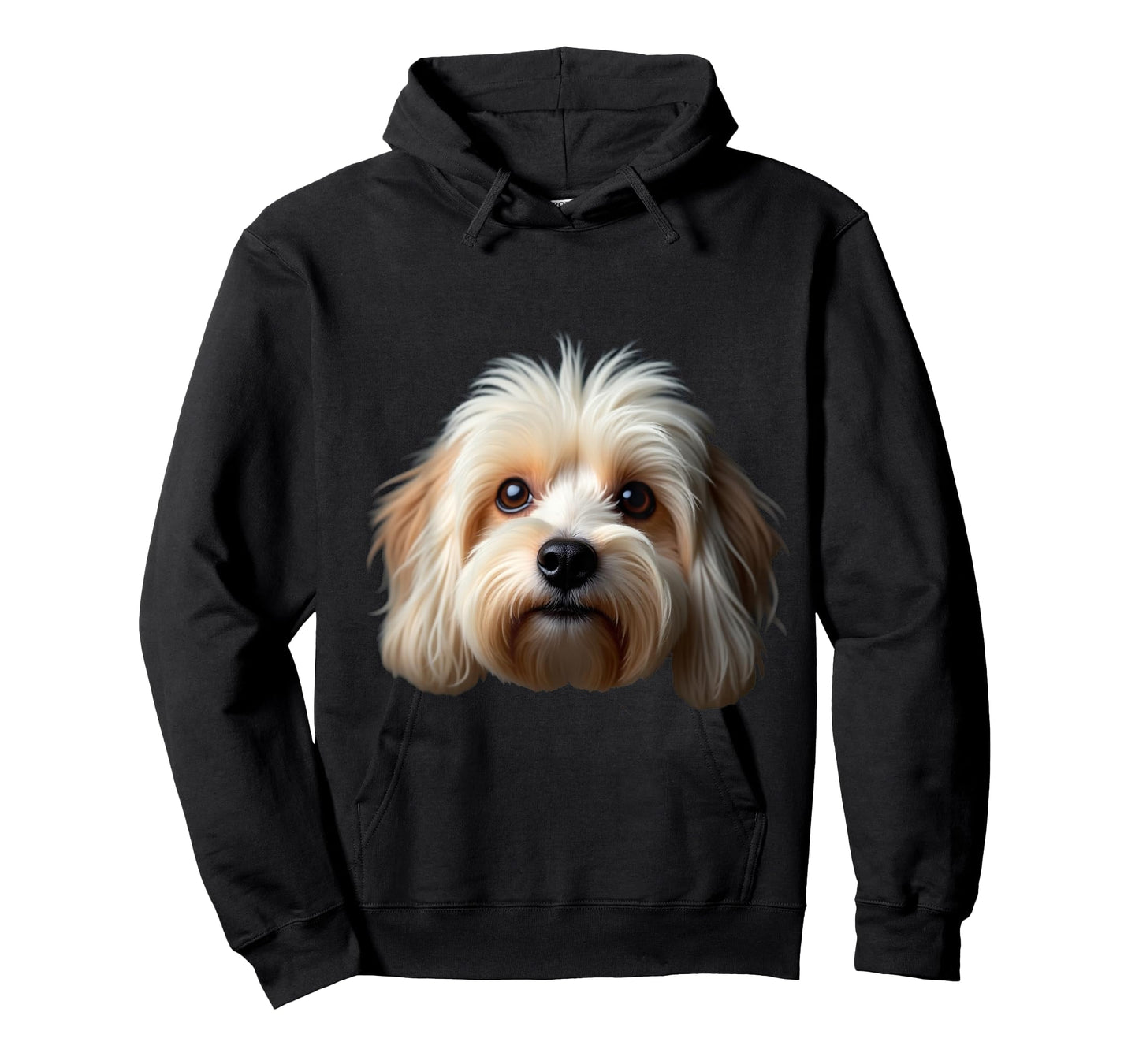 Black Havanese Dog Cuban Bichon Face T-Shirt