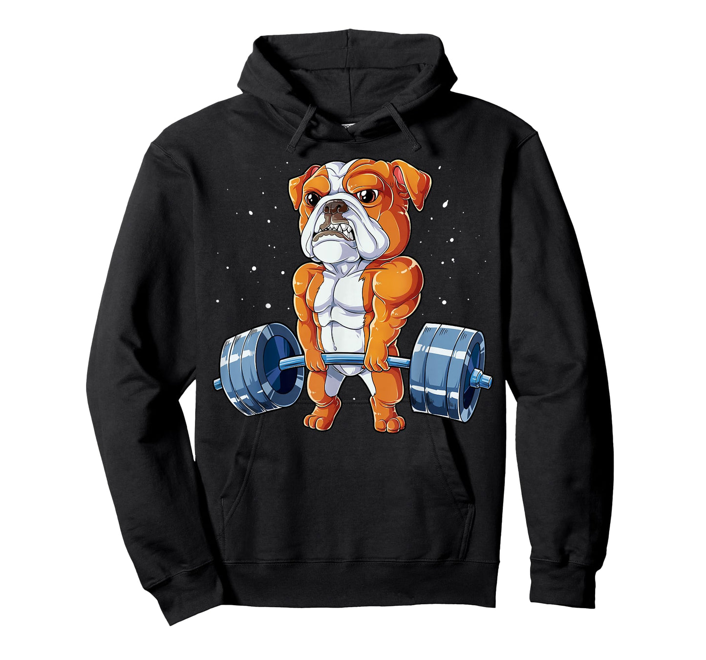 English Bulldog Weightlifting Funny Deadlift Men Fitness Gym T-Shirt
