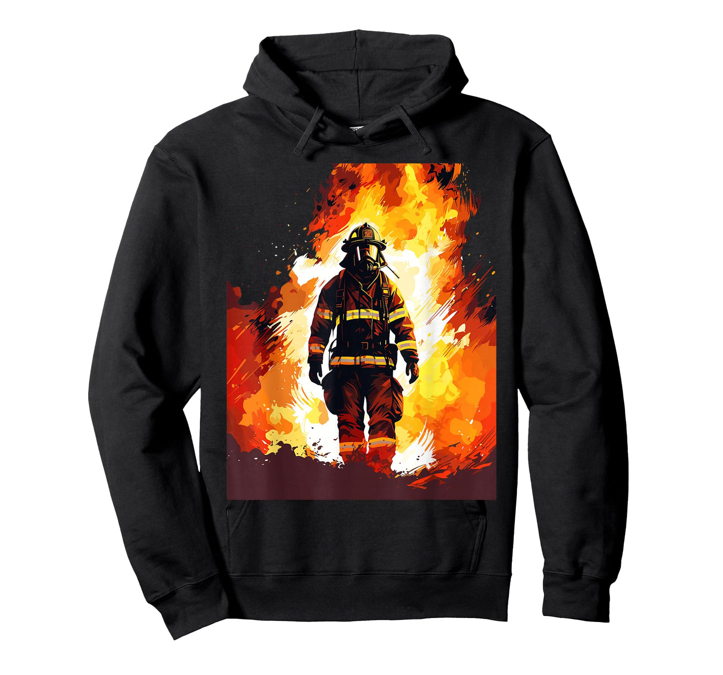 Firefighter Flames - Firefighter & Fireman T-Shirt