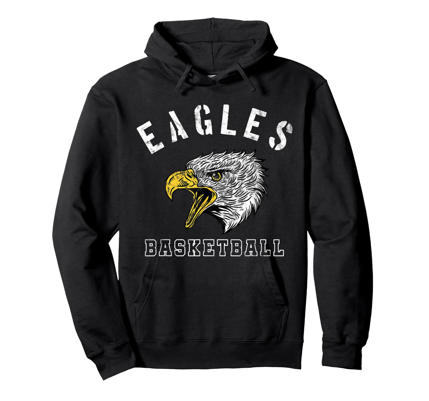 Eagles Basketball School Spirit Team Mascot Game Night T-Shirt